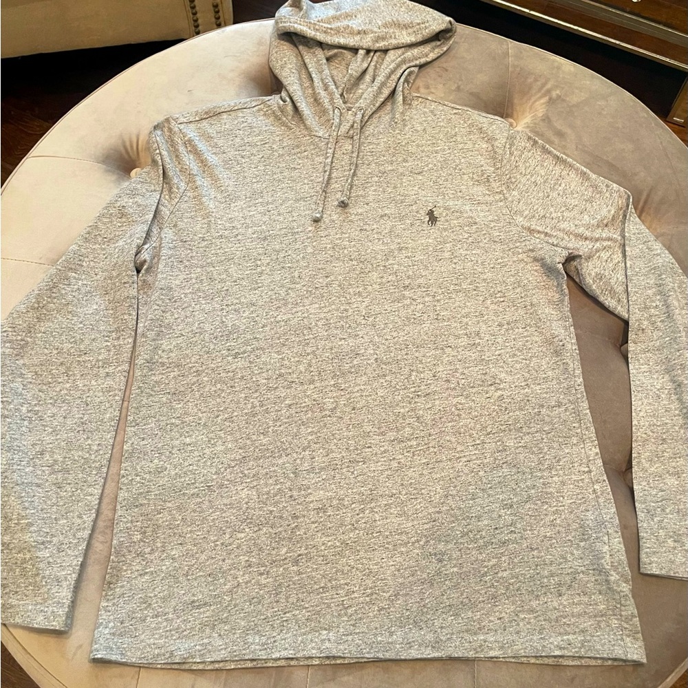 Mens Polo Ralph Lauren
Jersey Hooded T-shirt- Medium- LIKE NEW! $25